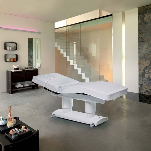 Lettino per spa elettrico - Gemya Evo - Lemi MD - con poggiatesta / con braccioli / con poggiagambe