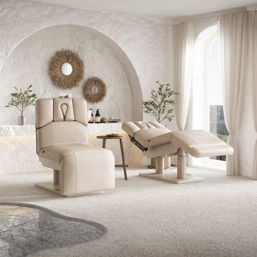 Lettino per spa elettrico - Verona Evo - Lemi MD - con schienale ribaltabile / con poggiatesta / con braccioli