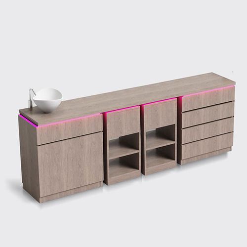 Set di mobili per uso generale - MOD-260 - Lemi MD - modulare / con cassetti / in metallo