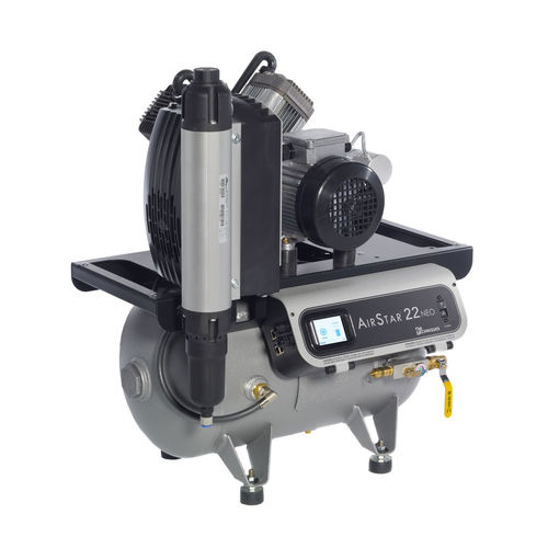 Compressore per odontoiatria - AirStar 22 NEO - Air Techniques - a membrana / senza olio / con essiccatore d'aria