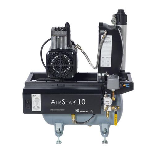Compressore per odontoiatria - AirStar 10 - Air Techniques - medico / a membrana / 2 postazioni