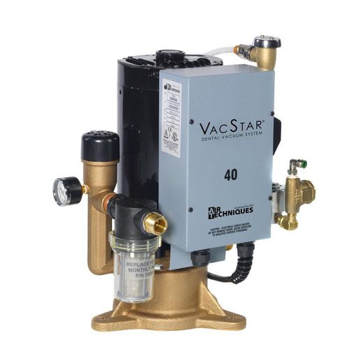 Pompa a vuoto per odontoiatria - VacStar 40 - Air Techniques - senza olio / 3 postazioni