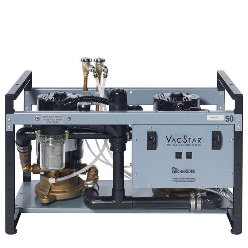 Pompa a vuoto per odontoiatria - VacStar 50, VacStar 50H - Air Techniques - senza olio / 4 postazioni