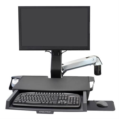 Braccio di supporto articolato - StyleView® - Ergotron - ad altezza regolabile / per monitor / medico