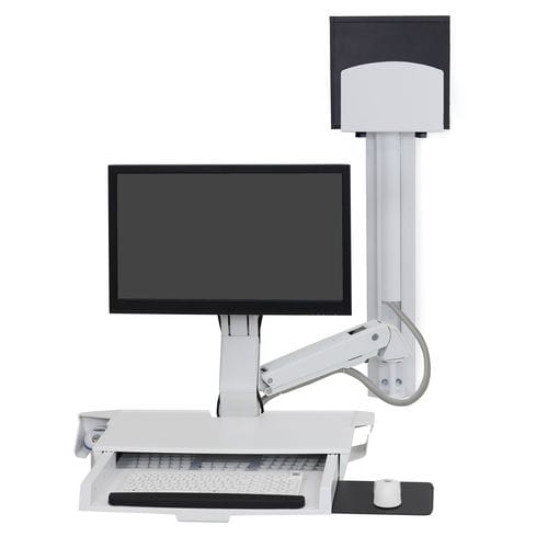 Workstation medica - SV Combo - Ergotron - per diagnostica per immagini / da laboratorio / ad altezza regolabile