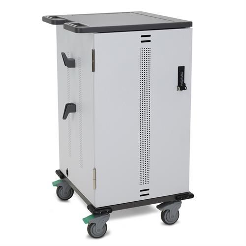 Carrello informatico per caricamento di computer portatili - YES Basic - Ergotron - sicuro