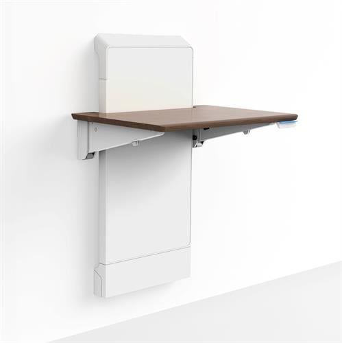 Scrivania rettangolare - WorkFit® - Ergotron - con supporto murale