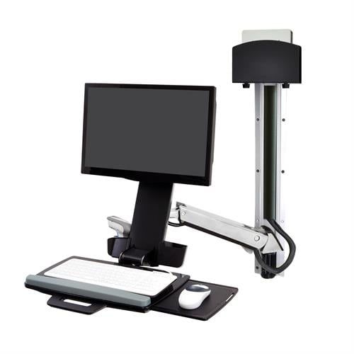 Workstation medica - 45-271-026 - Ergotron - ad altezza regolabile / da parete