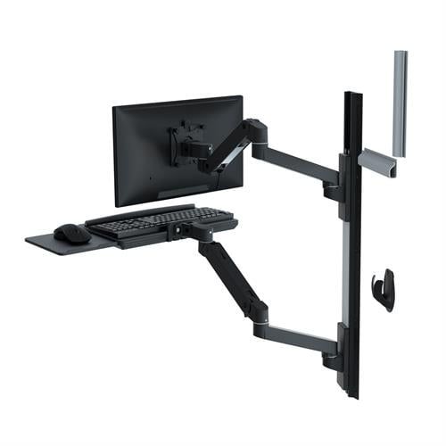 Workstation medica - LX Pro - Ergotron - da parete