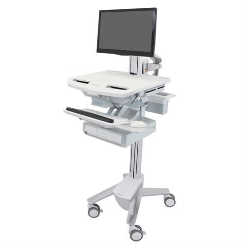 Carrello informatico point of care - StyleView® - Ergotron - con batteria / con cassetti
