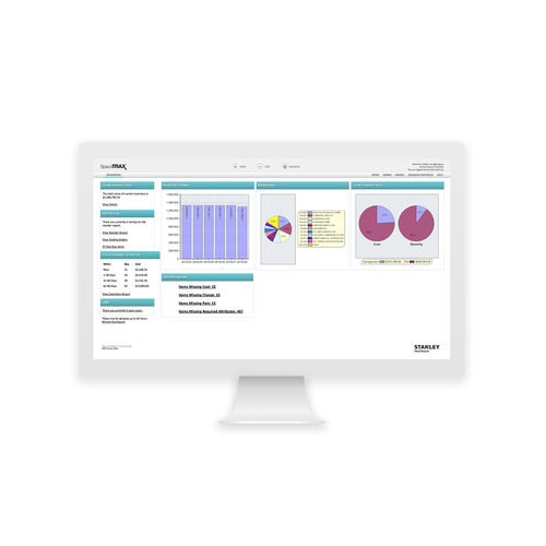 Software di gestione - SpaceTRAX - Securitas Healthcare - di controllo / di masterizzazione / di fatturazione