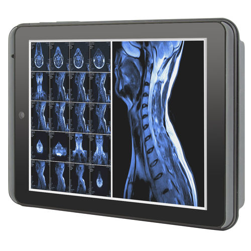 Tablet PC medicale Intel® Atom™ - M0830 - ARBOR - per veicolo d'emergenza / con lettori di codice a barre / con touch screen multitouch