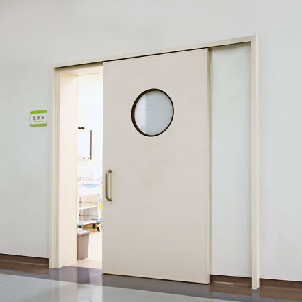 Porta per ospedale - ETDM-M - OWNIC - scorrevole / a vetrina / in alluminio
