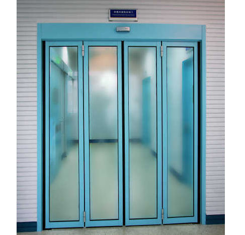 Porta per ospedale - ZDM - OWNIC - a libro / in vetro / automatica