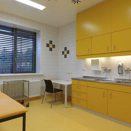Sala trattamenti per struttura sanitaria - Transumed - modulare