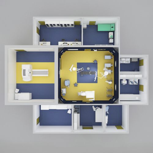 Sala trattamenti modulare - Transumed