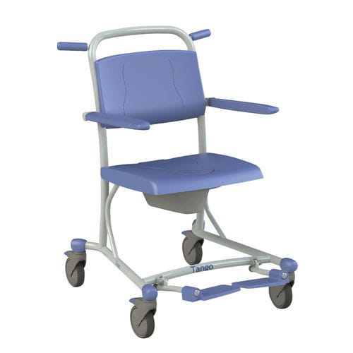 Sedia da doccia con braccioli - Tango  - SCEMED - con poggiapiedi / con secchio / ergonomica