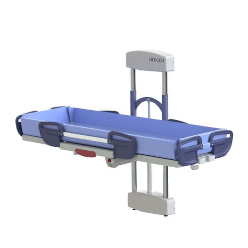 Carrello da doccia ad altezza regolabile - Sirocco - SCEMED - elettrico / per adulto