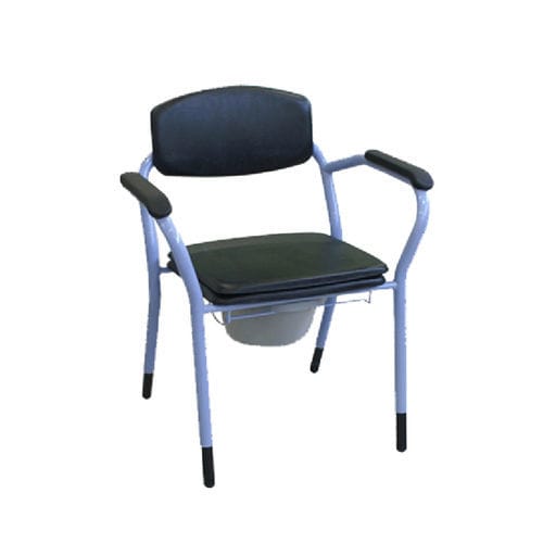 Sedia da toilette per persone a mobilità ridotta - Kappa - SCEMED - con braccioli / con secchio / con schienale alto
