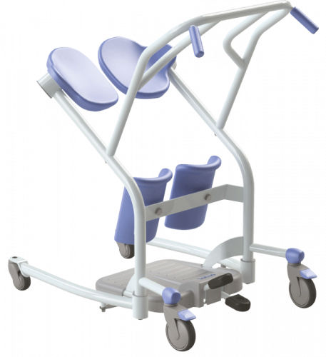 Verticalizzatore elettrico - Lotus - SCEMED - con rotelle / per deambulazione / pieghevole