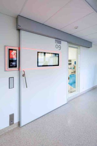 Porta di radioprotezione - Medicare Intelligence - Metaflex Doors Europe - per MRI / per dipartimento di radiologia / per terapia intensiva