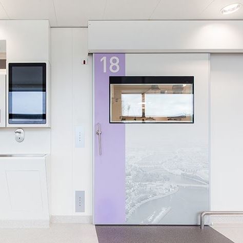 Porta di radioprotezione - Medicare - Metaflex Doors Europe - tagliafuoco / per sala operatoria / per terapia intensiva