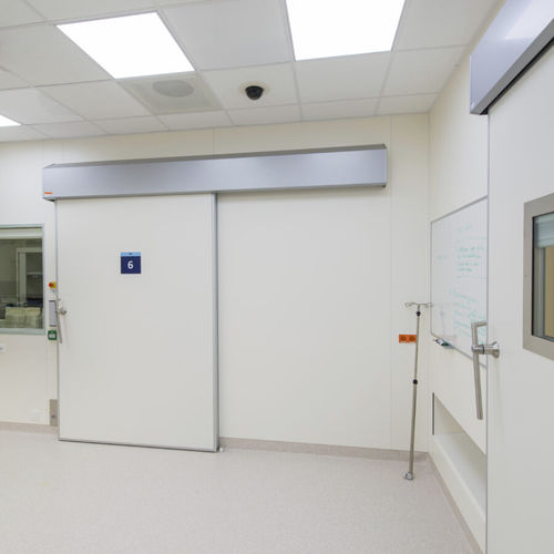 Porta di isolamento - Medicare Sound - Metaflex Doors Europe - per ospedale / scorrevole / ermetica