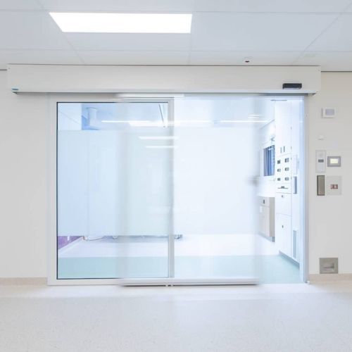 Porta per ospedale - Medicare  - Metaflex Doors Europe - scorrevole / in vetro / automatica