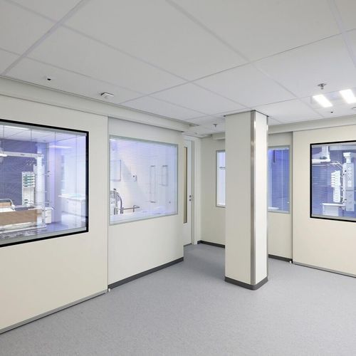 Porta per terapia intensiva - Metaficient - Metaflex Doors Europe - per dipartimento di emergenza / per camera di degenza / per ambulatorio