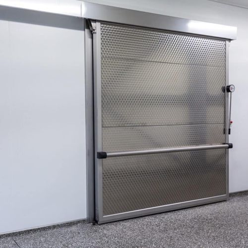 Porta ermetica - Polaris Blast - Metaflex Doors Europe - a tenuta d'aria / per struttura sanitaria / scorrevole