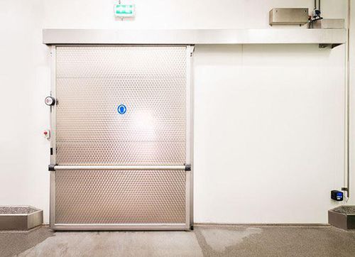 Porta per struttura sanitaria - Polaris Chiller - Metaflex Doors Europe - scorrevole / in acciaio inossidabile / automatica