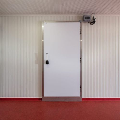 Porta per camera frigorifera da laboratorio - VDM - Metaflex Doors Europe - battente / antibatterica
