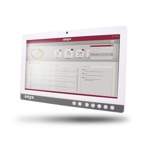 Panel PC medicale Intel® Celeron® - Venus-123/153/173 - Onyx Healthcare Inc - Intel® Core i5 / Intel® Core i series / per carrelli informatici