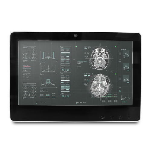 Panel PC medicale Intel® Celeron® - SMA-1233 - Onyx Healthcare Inc - per reparto di terapia intensiva / per diagnostica per immagini / all-in-one