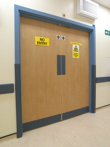 Porta di radioprotezione - envirotect - tagliafuoco / per ospedale / da laboratorio