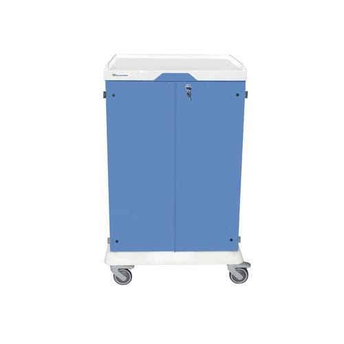 Carrello portabiancheria per sacchi puliti - Easy Change - Sclessin Productions - medico / da trasporto / di stoccaggio