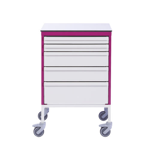 Armadio con rotelle - ES 6 - Sclessin Productions - con cassetti