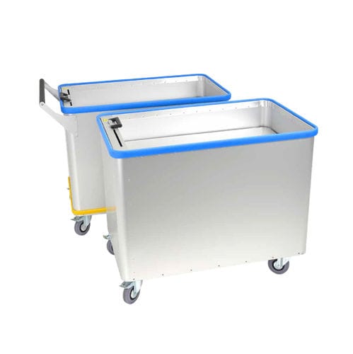 Carrello portabiancheria per sacchi sporchi - Ergoflex - Sclessin Productions - medico / da trasporto / per biancheria