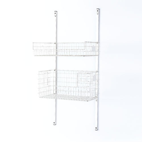 Scaffalatura modulare - Sclessin Productions - per cestelli / da parete / in acciaio inossidabile