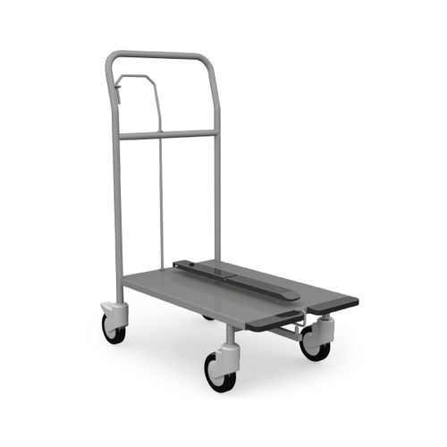 Carrello di sterilizzazione - DIN 1  - Sclessin Productions - per materiale di sterilizzazione / di trasferimento / in acciaio inossidabile