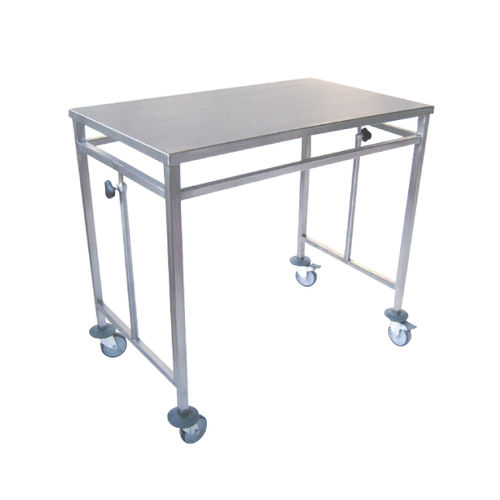 Carrello per sala operatoria - Sclessin Productions - per strumenti / in acciaio inossidabile / mobile