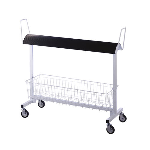 Carrello portabiancheria con cestello - 370.018 - Sclessin Productions