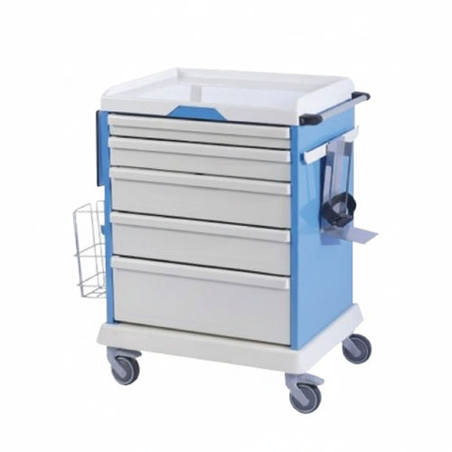 Carrello medico - ES 9 - Sclessin Productions - di stoccaggio / per trattamenti / in alluminio