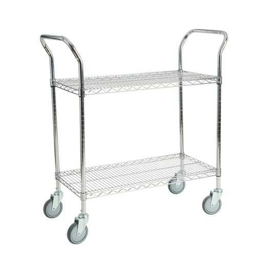 Carrello medico - Hygirack - Sclessin Productions - per trattamenti / di servizio / 2 ripiani