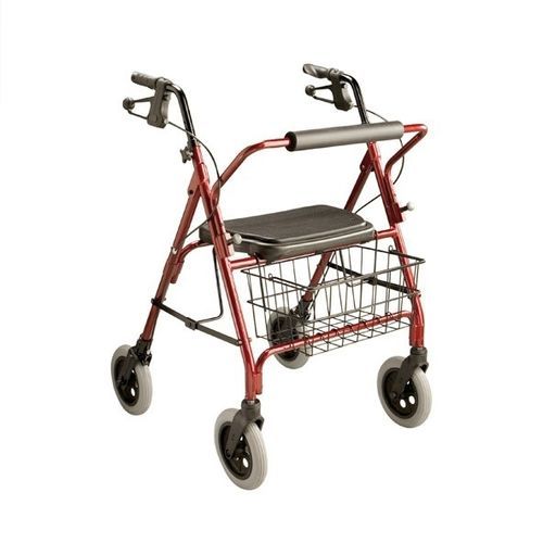 Deambulatore rollator a 4 ruote - CARAVAN - Axis Medical and Rehabilitation - bariatrico / telaio in alluminio / con sedile