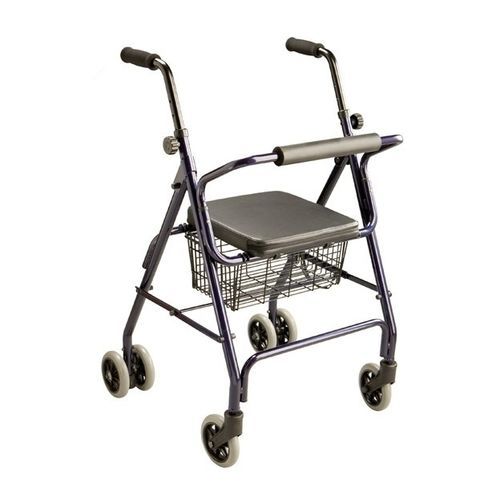 Deambulatore rollator a 4 ruote - SPRINTER - Axis Medical and Rehabilitation - con sedile / con cestello / ad altezza regolabile