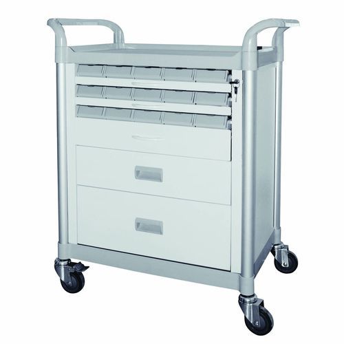 Carrello medico - ME4597  - Axis Medical and Rehabilitation - per farmaci / di distribuzione di farmaci / 2 cassetti