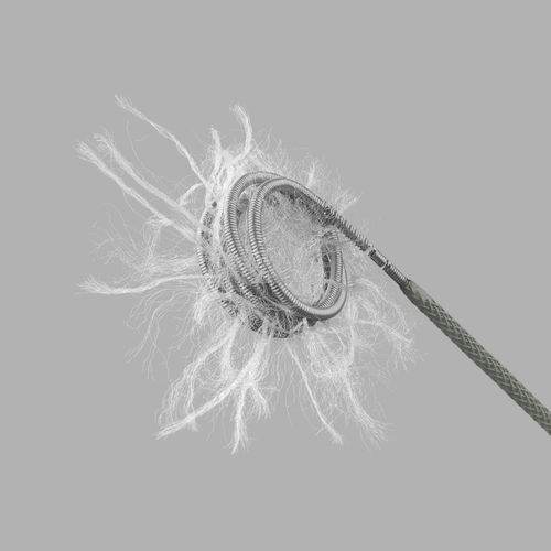 Spirale per embolizzazione a spinta - MReye® Flipper®  - COOK Medical - con fibre di nylon