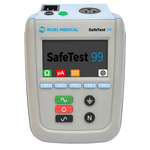 Tester di sicurezza elettrica - SafeTest 99 - RIGEL Medical - di controllo / di corrente di fuga / da laboratorio