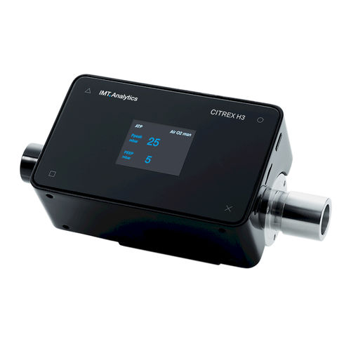 Analizzatore di portata - Citrex H3 - RIGEL Medical - di pressione / di ossigeno / NO